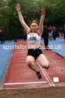 Long Jump, 2026 North Eastern Track and Field Champs, Shildon, County Durham. Photo: David T. Hewitson/Sports for All Pics